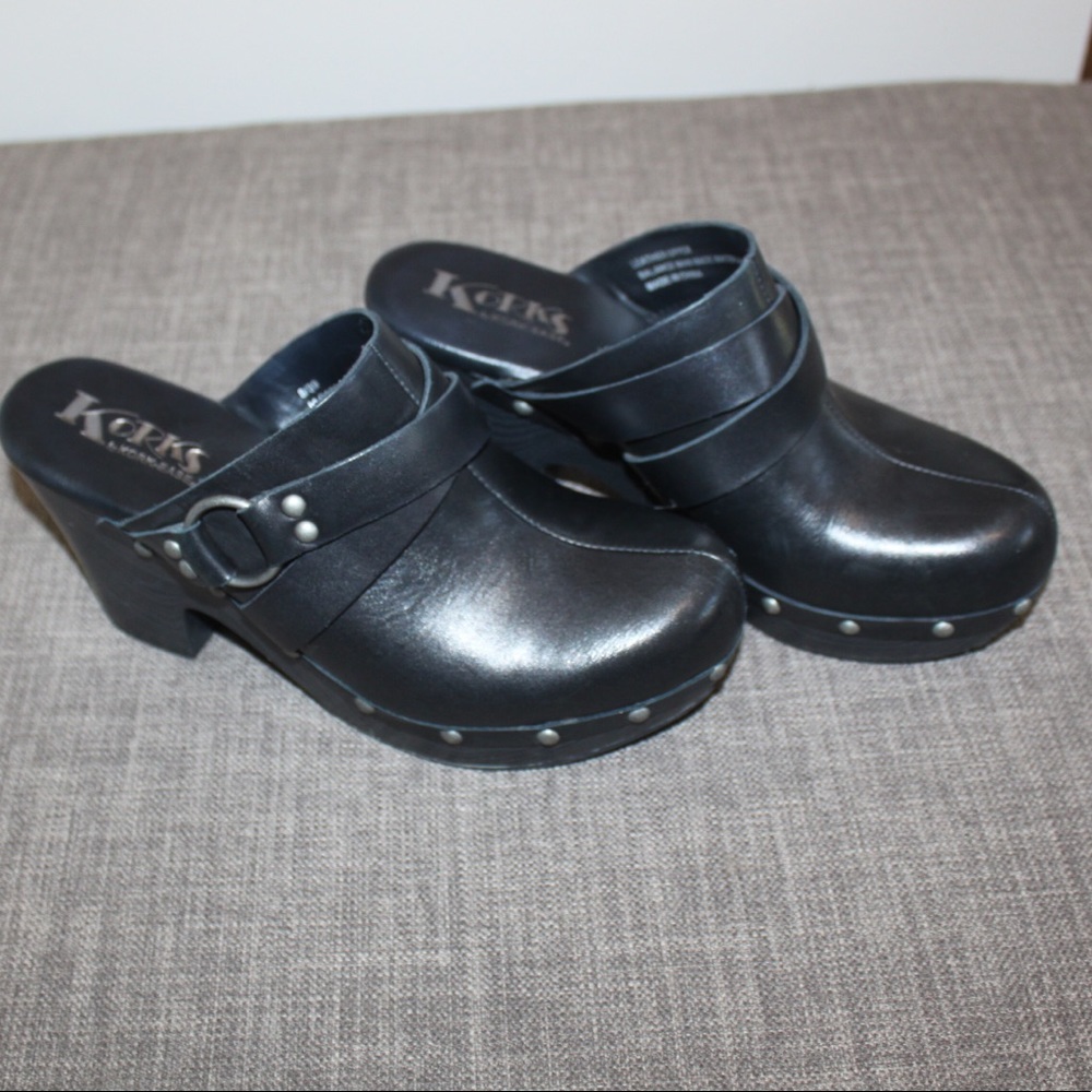 Korks by Kork-Ease Falisa Leather Clogs